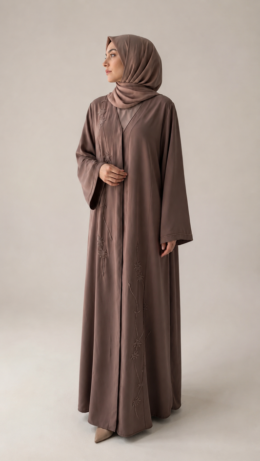 Noore | Zahra Abaya – Mocha